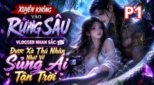 Xuyên Không Vào Rừng Sâu Vlogger Nhan Sắc Được Xà Thú Nhân Nhặt Về Sủng Ái Tận Trời cover