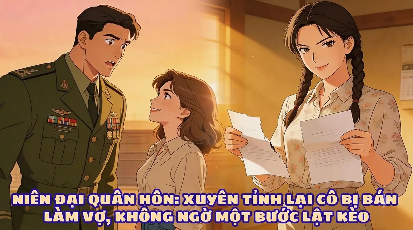 NIÊN ĐẠI QUÂN HÔN: XUYÊN TỈNH LẠI CÔ BỊ BÁN LÀM VỢ, KHÔNG NGỜ MỘT BƯỚC LẬT KÈO thumbnail