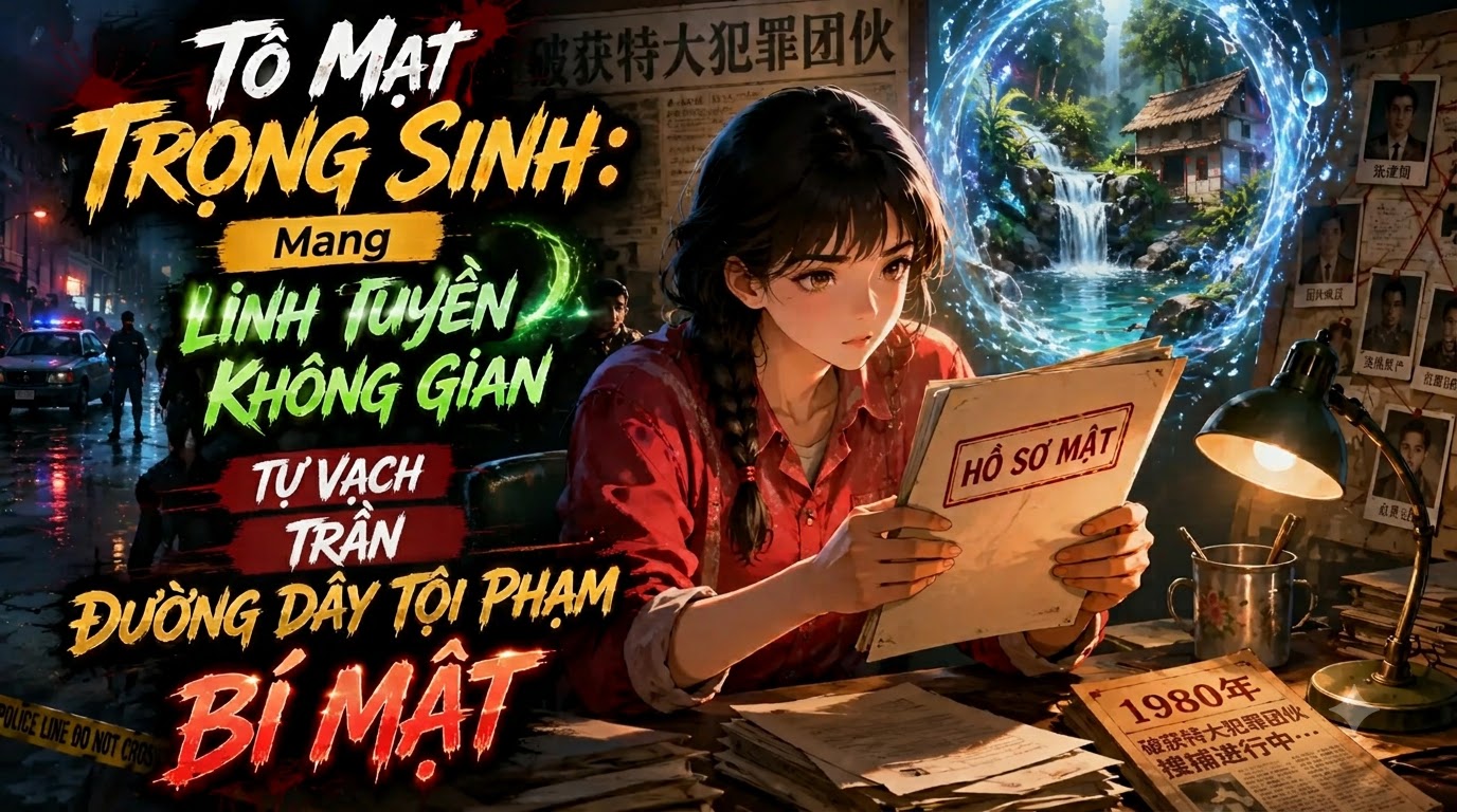 Tô Mạt Trọng Sinh: Mang Linh Tuyền Không Gian Tự Vạch Trần Đường Dây Tội Phạm Bí Mật