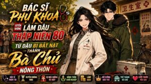 BÁC SĨ PHỤ KHOA XUYÊN KHÔNG LÀM DÂU THẬP NIÊN 80 TỪ DÂU BỊ BẮT NẠT THÀNH BÁ CHỦ NÔNG THÔN cover