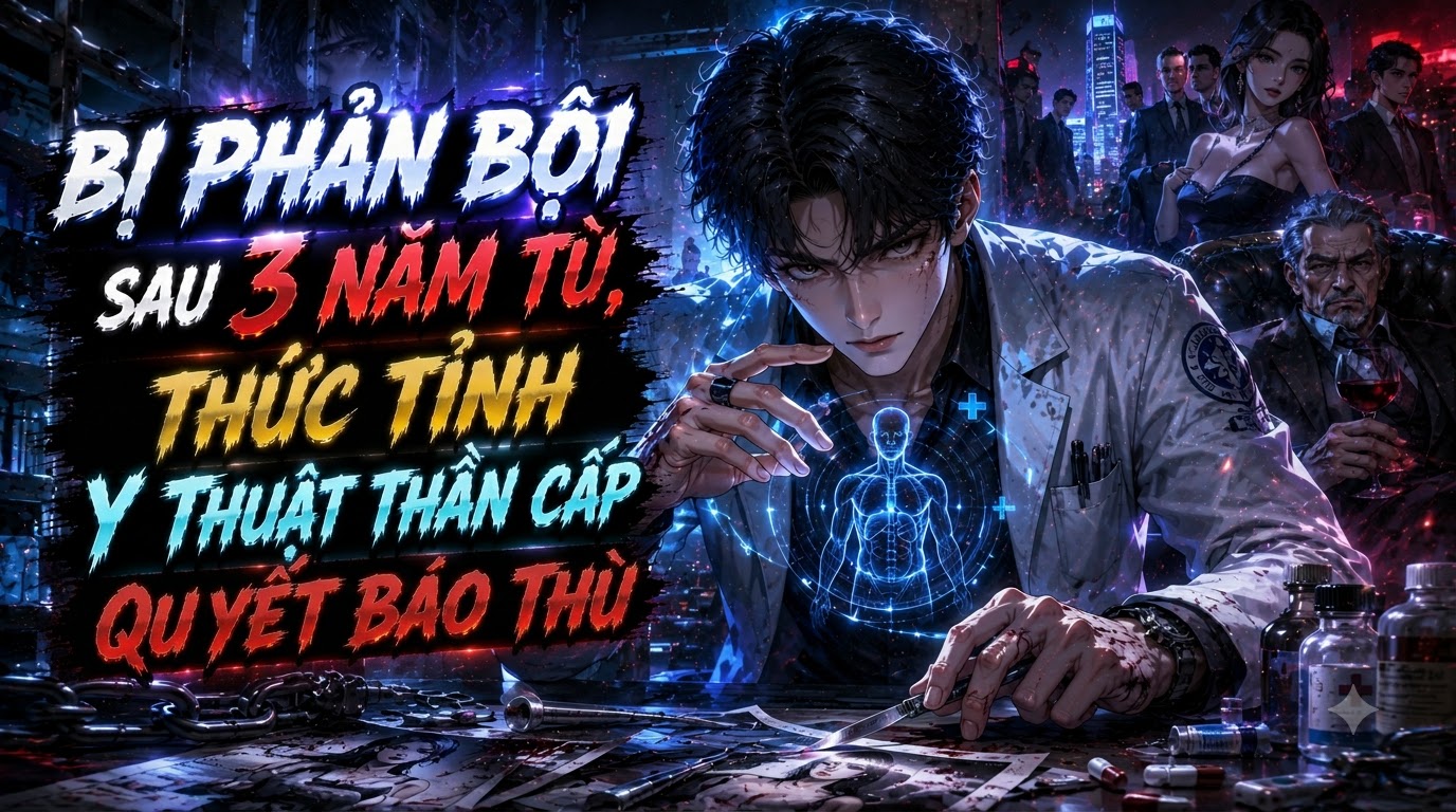 Bị Phản Bội Sau 3 Năm Tù, Thức Tỉnh Y Thuật Thần Cấp, Quyết Báo Thù thumbnail