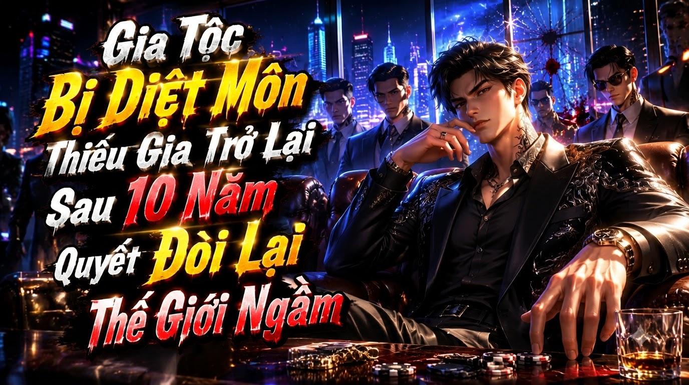 Gia Tộc Bị Diệt Môn Thiếu Gia Trở Lại Sau 10 Năm Quyết Đòi Lại Thế Giới Ngầm thumbnail