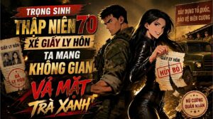 Trọng Sinh Thập Niên 70 Xé Giấy Ly Hôn Ta Mang Không Gian Vả Mặt Trà Xanh cover