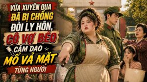 VỪA XUYÊN QUA ĐÃ BỊ CHỒNG ĐÒI LY HÔN CÔ VỢ BÉO CẦM DAO MỔ VẢ MẶT TỪNG NGƯỜI cover