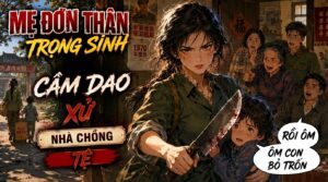 MẸ ĐƠN THÂN TRỌNG SINH THẬP NIÊN 70 CẦM DAO XỬ NHÀ CHỒNG TỆ RỒI ÔM CON BỎ TRỐN cover