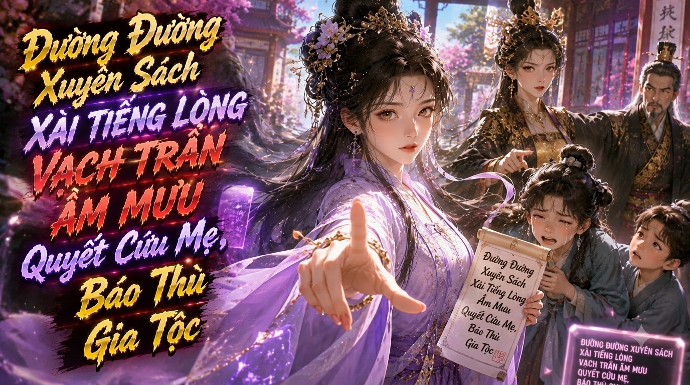 ĐƯỜNG ĐƯỜNG XUYÊN SÁCH XÀI TIẾNG LÒNG VẠCH TRẦN ÂM MƯU QUYẾT CỨU MẸ, BÁO THÙ GIA TỘC thumbnail
