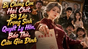BỊ CHỒNG CON HẠI CHẾT, BÀ LÃO TRỌNG SINH QUYẾT LY HÔN, BÁO THÙ, CỨU GIA ĐÌNH cover
