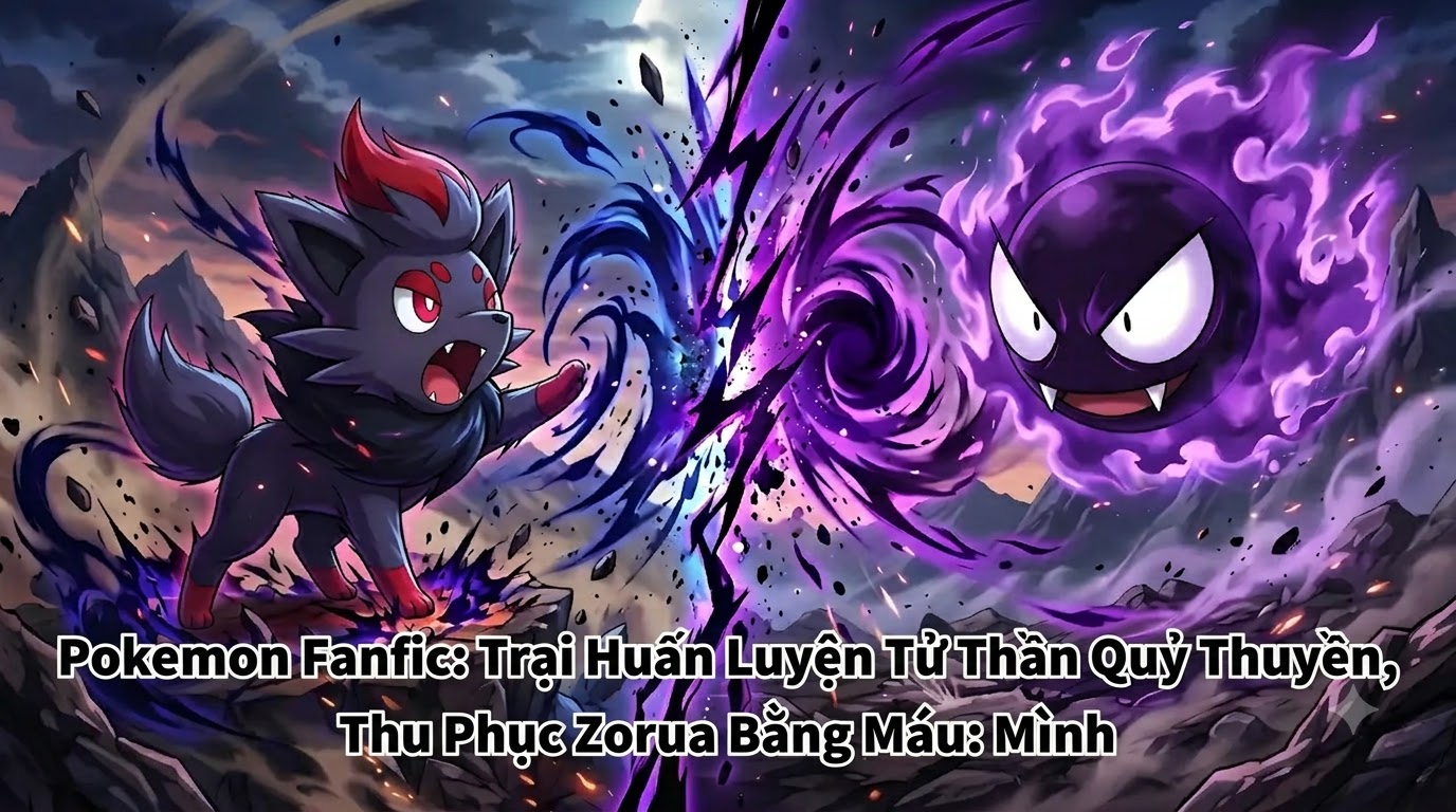 Pokemon Fanfic: Trại Huấn Luyện Tử Thần Quỷ Thuyền, Thu Phục Zorua Bằng Máu: Mình