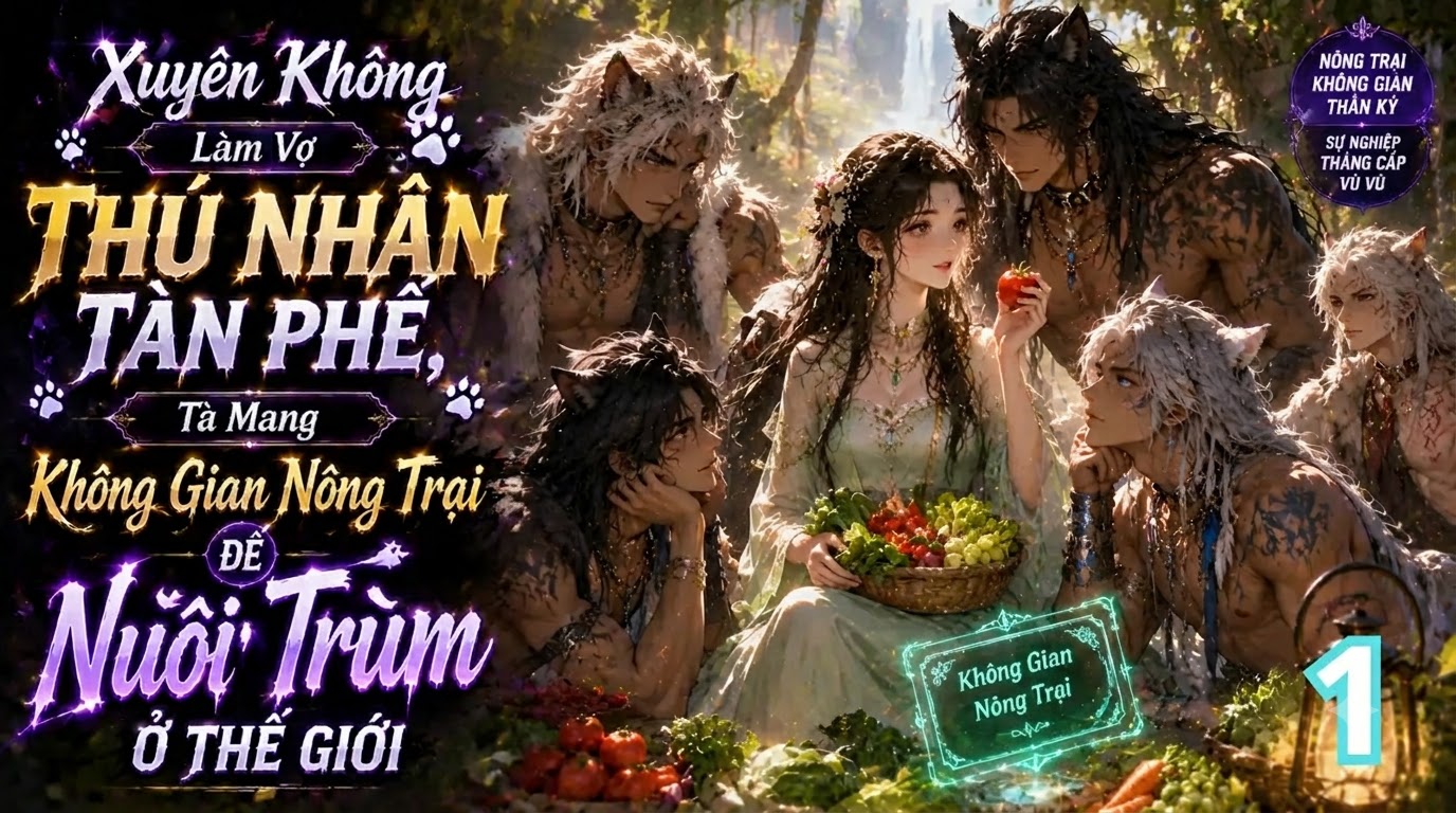 Xuyên Không Làm Vợ Thú Nhân Tàn Phế Mang Không Gian Nông Trại, Nuôi Trùm Ở Thế Giới