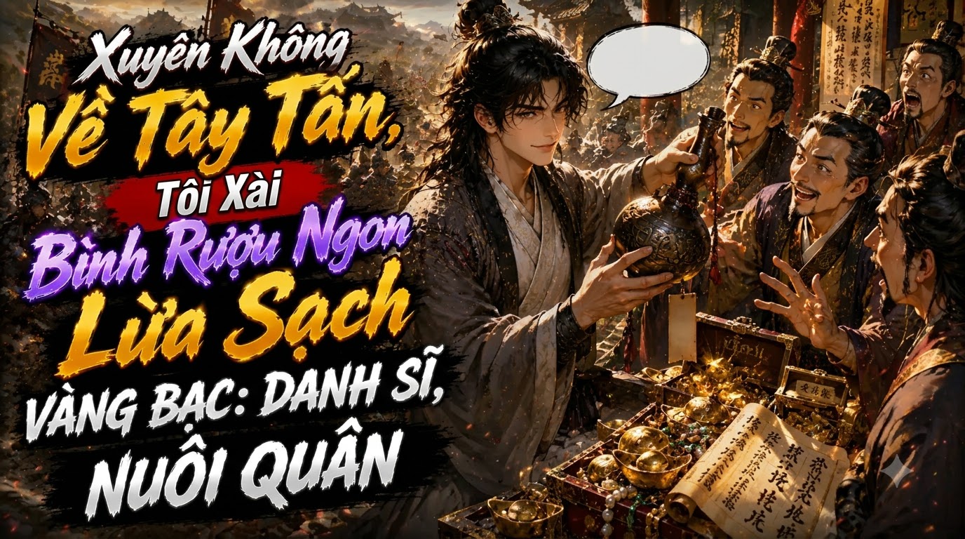 Xuyên Không Về Tây Tấn, Tôi Xài Bình Rượu Ngon Lừa Sạch Vàng Bạc: Danh Sĩ, Nuôi Quân
