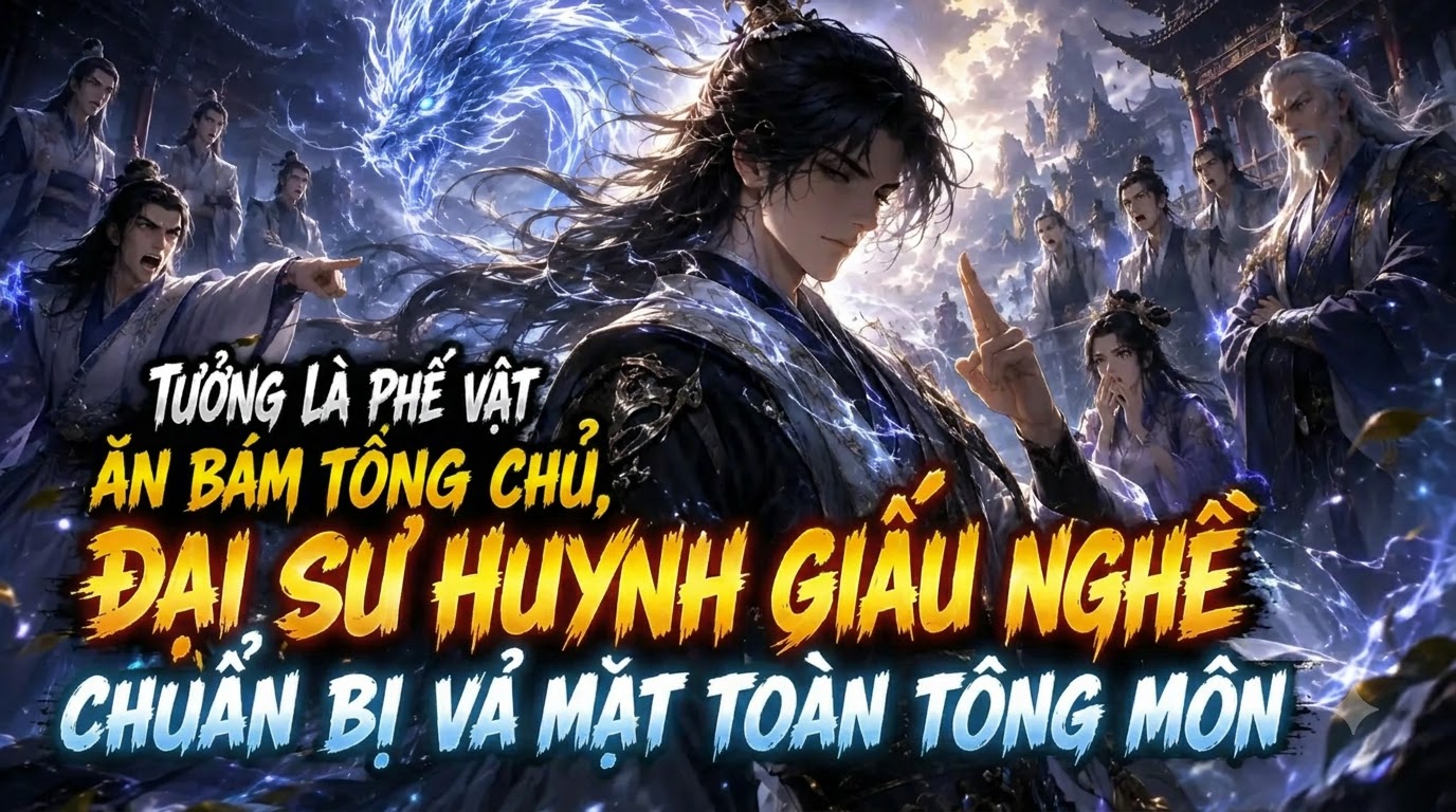 Tưởng Là Phế Vật Ăn Bám Tông Chủ Đại Sư Huynh Giấu Nghề Chuẩn Bị Vả Mặt Toàn Tông Môn thumbnail