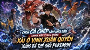 Chọn Cá Chép Làm Khởi Đầu Thanh Niên Xuyên Không Xài Vịnh Xuân Quyền Xưng Bá Thế Giới Pokemon cover