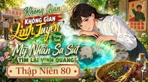 Mang Không Gian Linh Tuyền Trọng Sinh Mỹ Nhân Sa Sút Tìm Lại Vinh Quang Thập Niên 80 cover