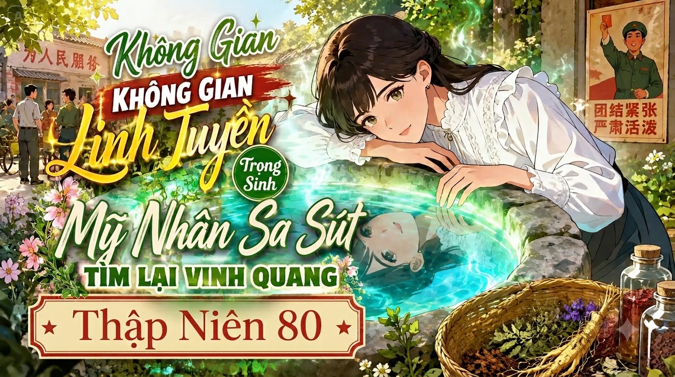 Mang Không Gian Linh Tuyền Trọng Sinh Mỹ Nhân Sa Sút Tìm Lại Vinh Quang Thập Niên 80