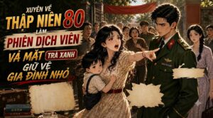 XUYÊN VỀ THẬP NIÊN 80 LÀM PHIÊN DỊCH VIÊN VẢ MẶT TRÀ XANH GIỮ GIA ĐÌNH NHỎ cover