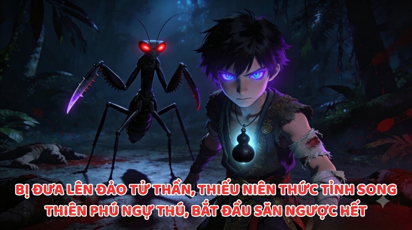 BỊ ĐƯA LÊN ĐẢO TỬ THẦN THIẾU NIÊN THỨC TỈNH SONG THIÊN PHÚ NGỰ THÚ, BẮT ĐẦU SĂN NGƯỢC HẾT