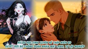 NỮ DU HỌC SINH XUYÊN VỀ THẬP NIÊN 80 QUYẾT RỜI BỎ CHÔNG QUÂN NHÂN MẶT LẠNH, TỰ LẬP NGHIỆP cover