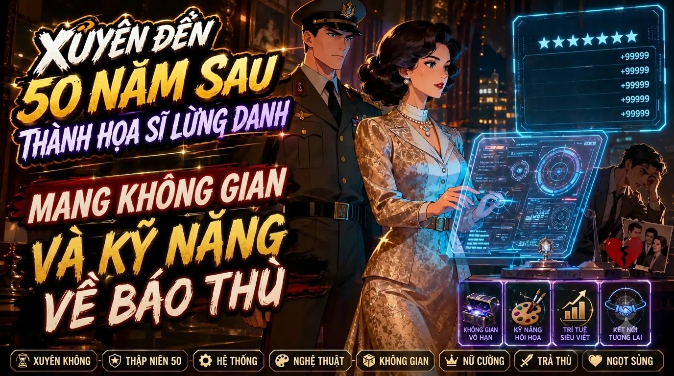 Xuyên đến 50 Năm Sau Thành Họa Sĩ Lừng Danh Mang Không Gian Và Kỹ Năng Về Báo Thù