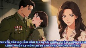 XUYÊN SÁCH QUÂN HÔN BỊ GẢ NHẦM QUÂN NHÂN LẠNH LÙNG MUỐN LY HÔN LẠI BỊ GIỮ CHẶT KHÔNG BUÔNG cover