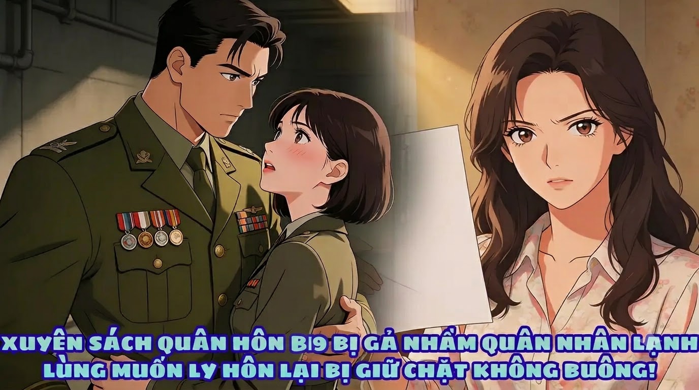 XUYÊN SÁCH QUÂN HÔN BỊ GẢ NHẦM QUÂN NHÂN LẠNH LÙNG MUỐN LY HÔN LẠI BỊ GIỮ CHẶT KHÔNG BUÔNG