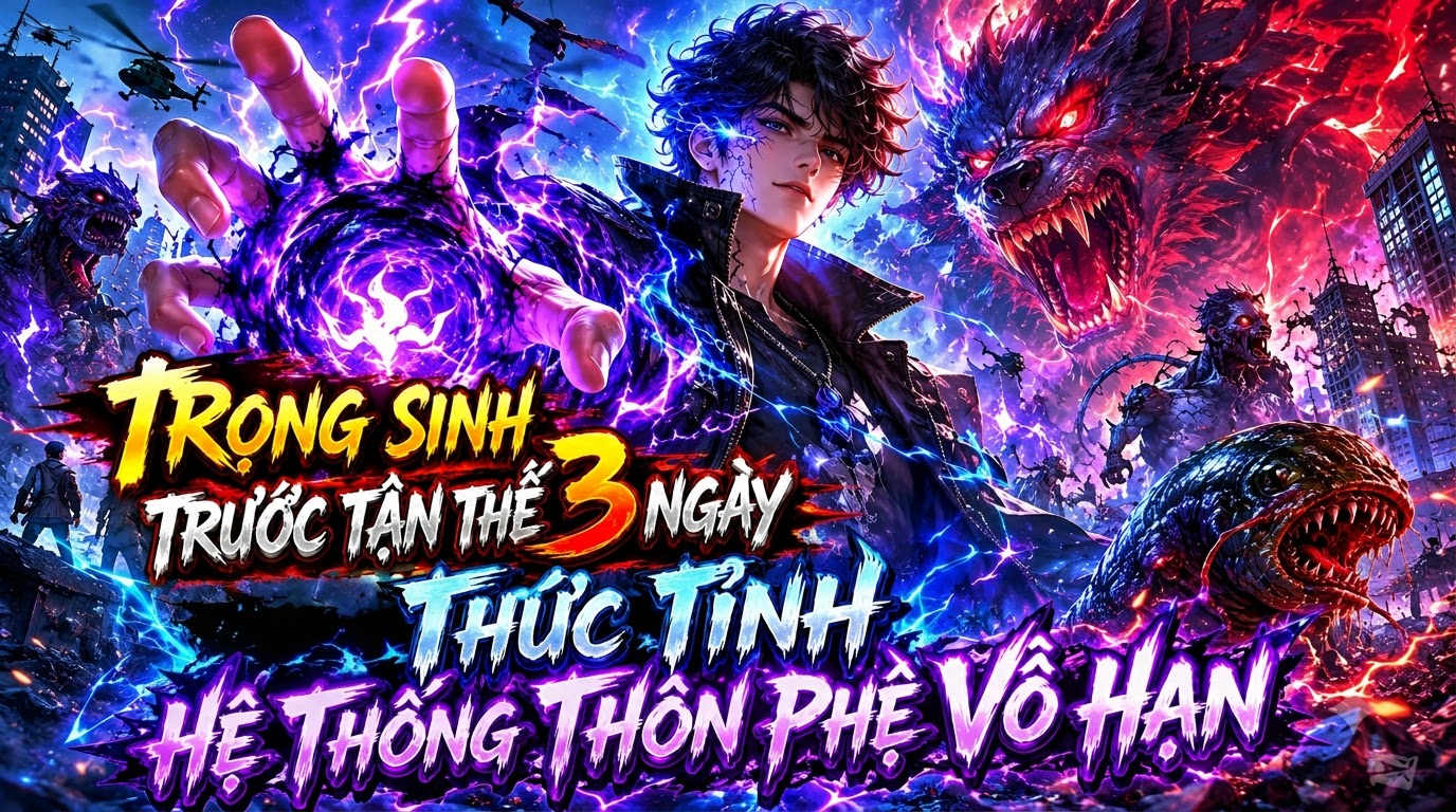 Trọng Sinh Trước Tận Thế 3 Ngày Thức Tỉnh Hệ Thống Thôn Phệ Vô Hạn thumbnail