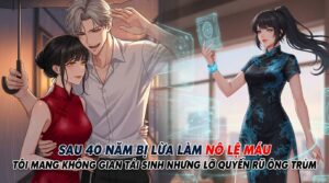 SAU 40 NĂM BỊ LÀM NÔ LỆ MÁU TÔI MANG KHÔNG GIAN TÁI SINH NHƯNG LỠ QUYẾN RŨ ÔNG TRÙM cover