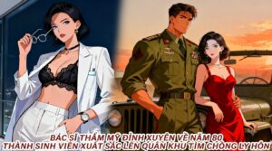 Bác Sĩ Thẩm Mỹ Đỉnh Xuyên Về Năm 80 Thành Sinh Viên Xuất Sắc Lên Quân Khu Tìm Chồng Ly Hôn cover