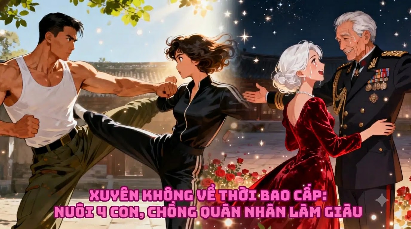 Xuyên Không Về Thời Bao Cấp: Nuôi 4 Con, Chồng Quân Nhân Làm Giàu