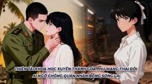 THIÊN TÀI KHOA HỌC XUYÊN THÀNH GÓA PHỤ MANG THAI ĐÔI AI NGỜ CHỒNG QUÂN NHÂN BỖNG SỐNG LẠI cover