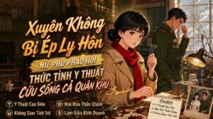 Xuyên Không Bị Ép Ly Hôn Nữ Phụ Pháo Hôi Thức Tỉnh Y Thuật Cứu Sống Cả Quân Khu cover