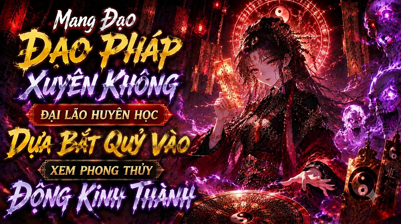 Mang Đạo Pháp Xuyên Không Đại Lão Huyền Học Dựa Bắt Quỷ Vào Xem Phong Thủy Động Kinh Thành