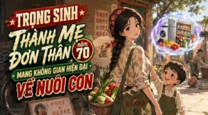 Trọng Sinh Thành Mẹ Đơn Thân năm 70 Mang Không Gian Hiện Đại Về Nuôi Con cover