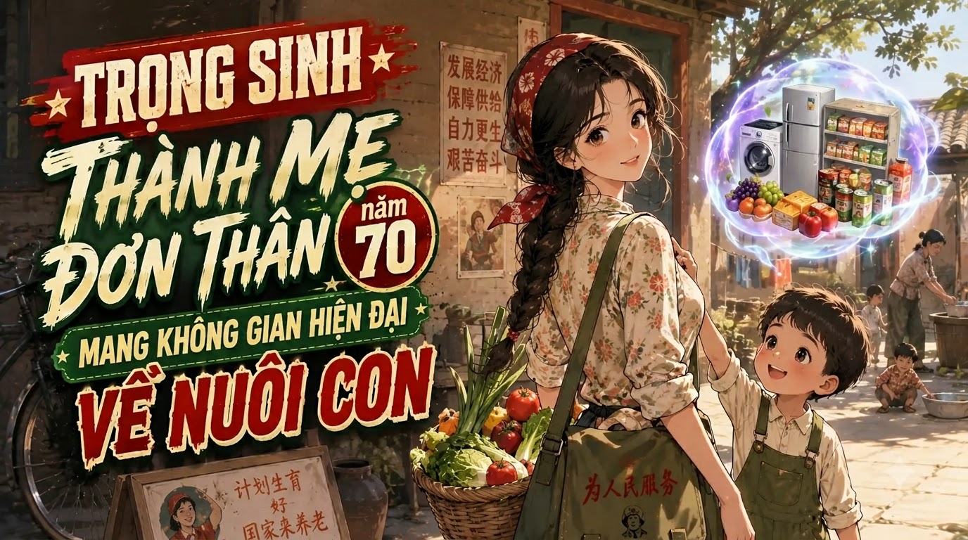 Trọng Sinh Thành Mẹ Đơn Thân năm 70 Mang Không Gian Hiện Đại Về Nuôi Con thumbnail