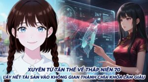 XUYÊN TỪ TẬN THẾ VỀ THẬP NIÊN 70 LẤY HẾT TÀI SẢN VÀO KHÔNG GIAN THÀNH CHÌA KHÓA LÀM GIÀU cover