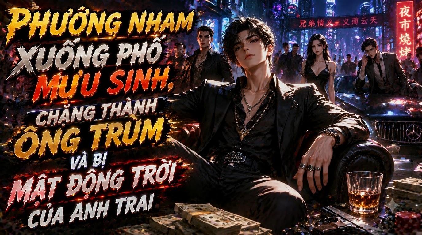 PHƯƠNG NHAM XUỐNG PHỐ MƯU SINH, CHẶNG THÀNH ÔNG TRÙM VÀ BỊ MẬT ĐỘNG TRỜI CỦA ANH TRAI