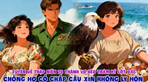 Xuyên Về Thập Niên 70 Thành Vợ Béo Trăm Ký Lột Xác Chồng Hờ Cố Chấp Cầu Không Ly Hôn cover