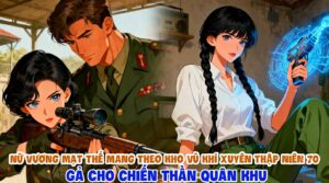 Nữ Vương Mạt Thế Mang Kho Vũ Khí Xuyên Thập Niên 70 Gả Cho Chiến Thần Quân Khu cover