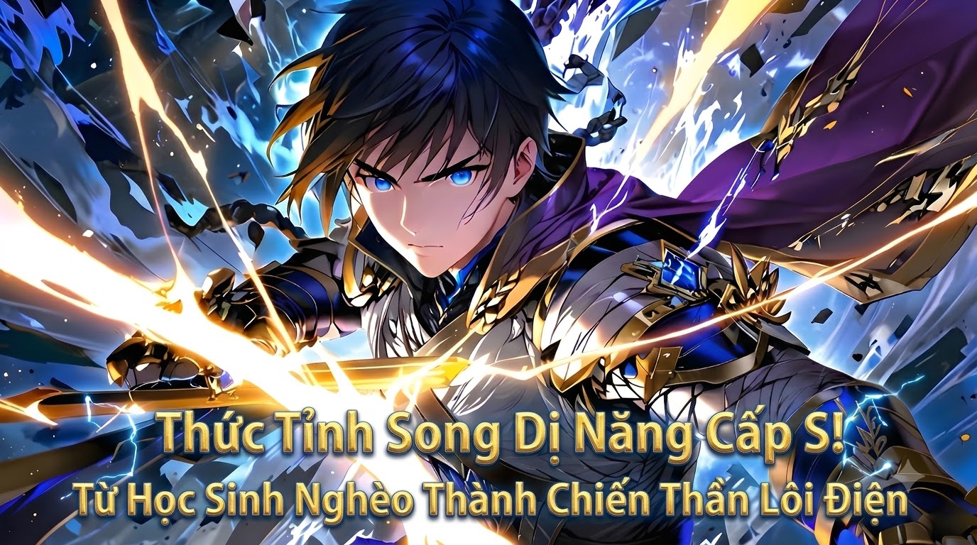 Thức Tỉnh Song Dị Năng Cấp S! Từ Học Sinh Nghèo Thành Chiến Thần Lôi Điện