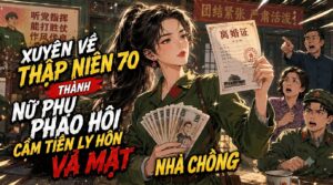 Xuyên Về Thập Niên 70 Thành Nữ Phụ Pháo Hôi Cầm Tiền Ly HÔn Vả Mặt Nhà Chồng cover