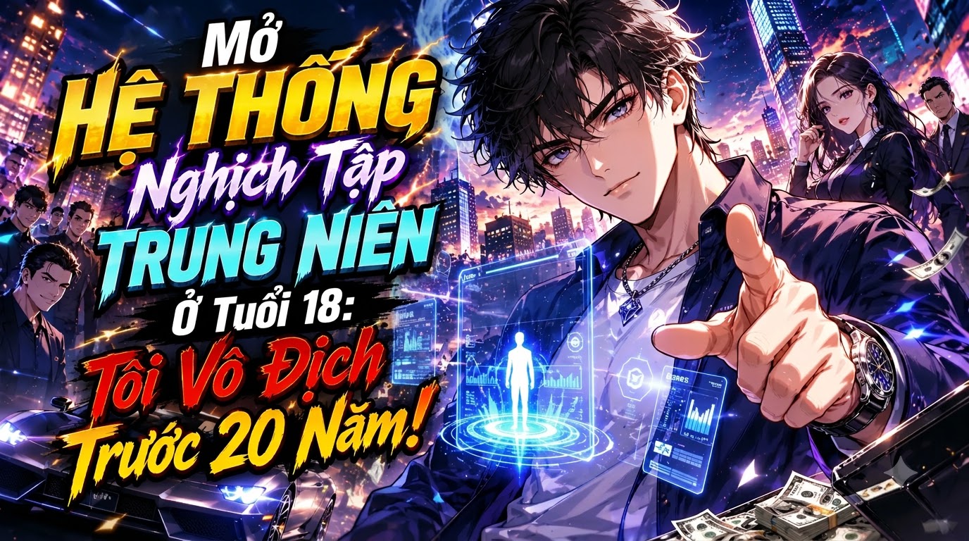 Mở Hệ Thống Nghịch Tập Trung Niên Ở Tuổi 18 Tôi Vô Địch Trước 20 Năm! thumbnail