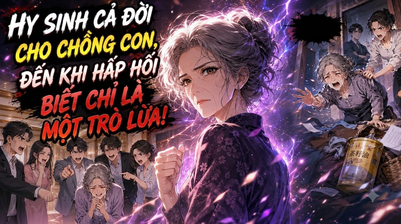 Hy Sinh Cả Đời Cho Chồng Con, Đến Khi Hấp Hối Biết Chỉ Là Một Trò Lừa