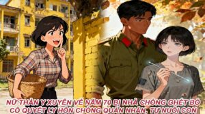NỮ THẦN Y XUYÊN VỀ NĂM 70 BỊ NHÀ CHỒNG GHÉT BỎ CÔ QUYẾT LY HÔN CHỒNG QUÂN NHÂN, TỰ NUÔI CON cover