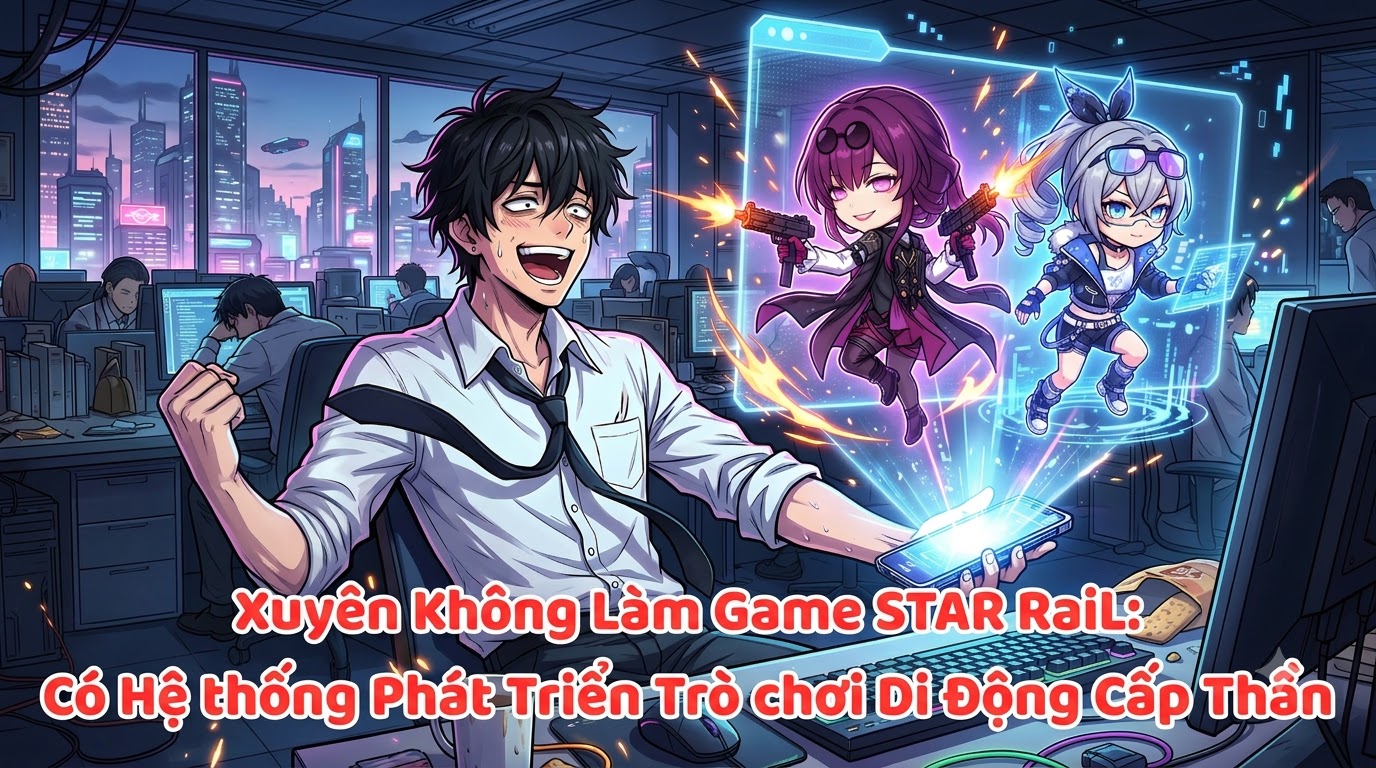 XUYÊN KHÔNG LÀM GAME STAR RAIL: CÓ HỆ THỐNG PHÁT TRIỂN TRÒ CHƠI DI ĐỘNG CẤP THẦN