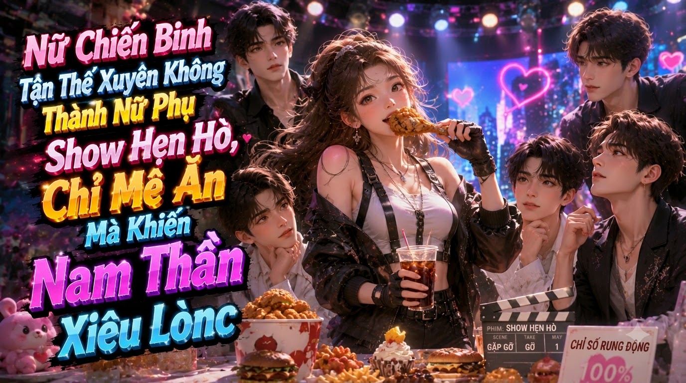 Nữ Chiến Binh Tận Thế Xuyên Không Thành Nữ Phụ Show Hẹn Hò, Mê Ăn, Làm Nam Thần Đổ Gục thumbnail