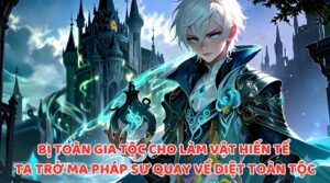 BỊ TOÀN GIA TỘC CHO LÀM VẬT HIẾN TẾ TA TRỞ MA PHÁP SƯ QUAY VỀ DIỆT TOÀN TỘC cover