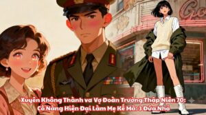 Xuyên Không Thành Vợ Đoàn Trưởng Thập Niên 70: Cô Nàng Hiện Đại Làm Mẹ Kế: 3 Đứa Nhỏ cover