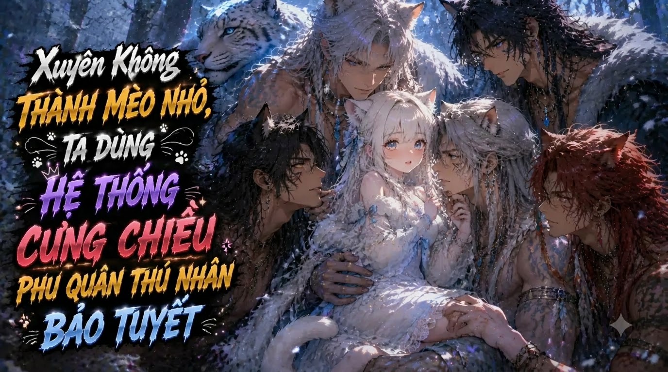 Xuyên Không Thành Mèo Nhỏ Xài Hệ Thống Sủng Tận Trời Phu Quân Thú Nhân Báo Tuyết