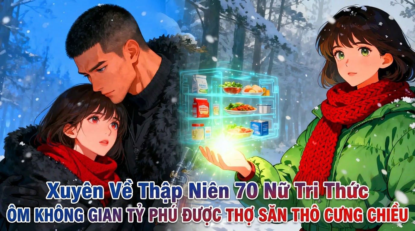Xuyên Về Thập Niên 70 Nữ Tri Thức Ôm Không Gian Tỷ Phú Được Thợ Săn Thô Cưng Chiều