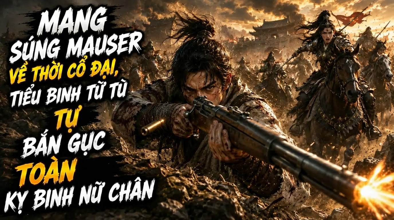 Mang Súng Mauser Về Thời Cổ Đại, Tiểu Binh Tử Tù Tự Bắn Gục Toàn Kỵ Binh Nữ Chân thumbnail