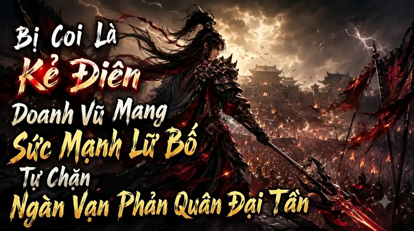 Bị Coi Là Kẻ Điên, Doanh Vũ Mang Sức Mạnh Lữ Bố Tự Chặn Ngàn Vạn Phản Quân Đại Tần thumbnail